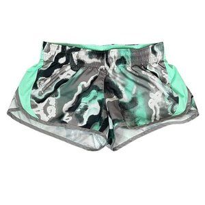 Womens Nike Dri-Fit Running Shorts Size Medium Mint Green and‎ Grey